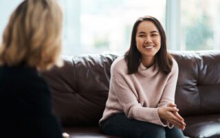 woman in therapy