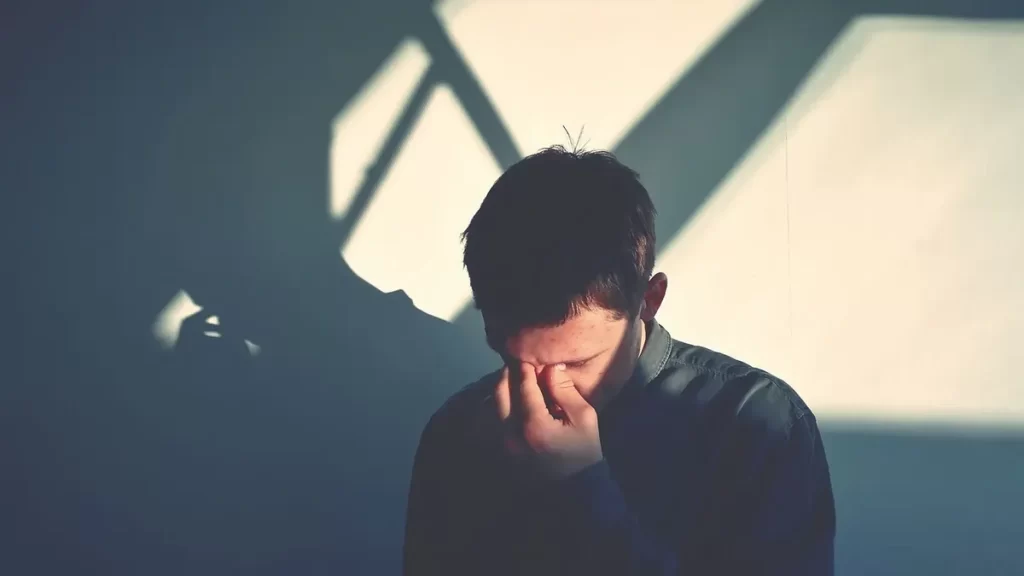sad man